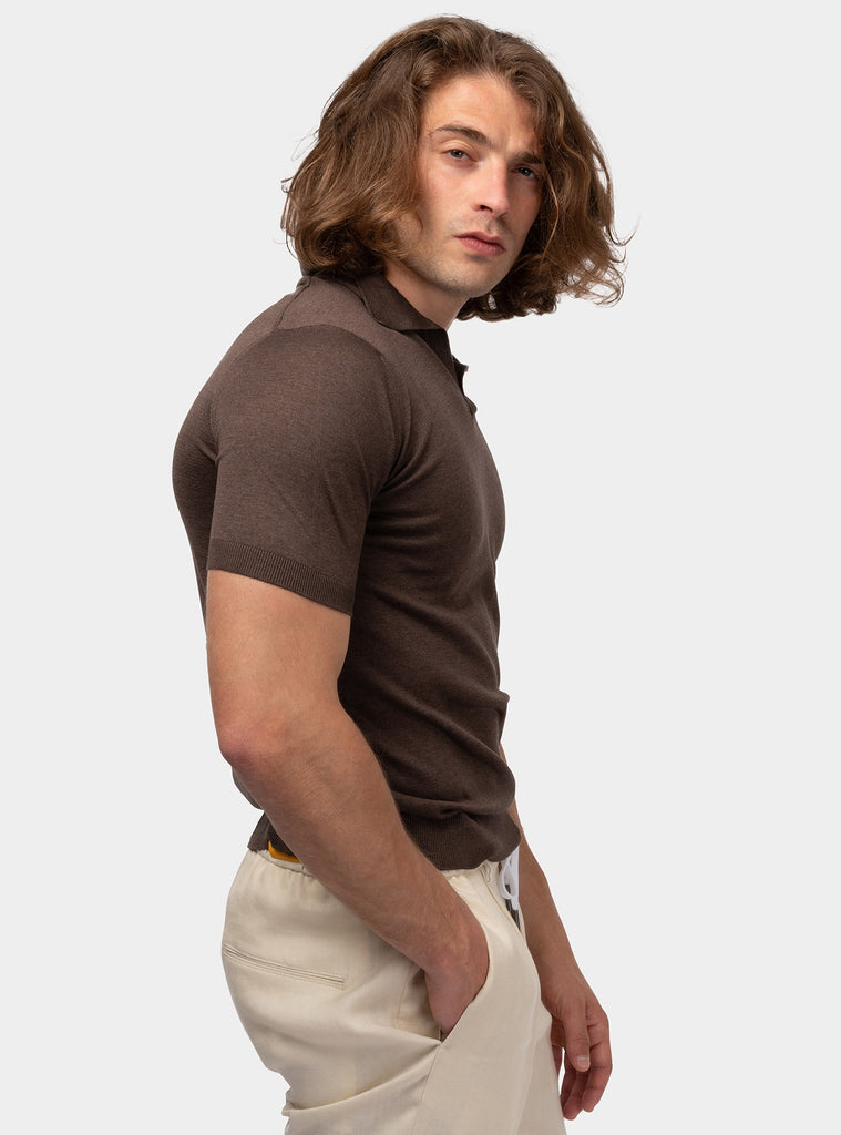 immagine-2-gran-sasso-tennis-mezza-manica-marrone-maglia-uomo-4312923503-pe24-184