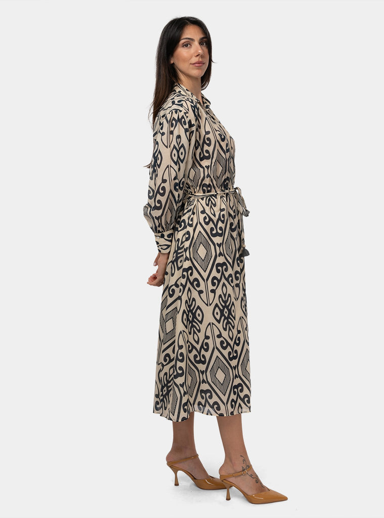 immagine-2-niu-abito-chemisier-con-cintura-avorio-blu-abito-donna-ss24111-t056