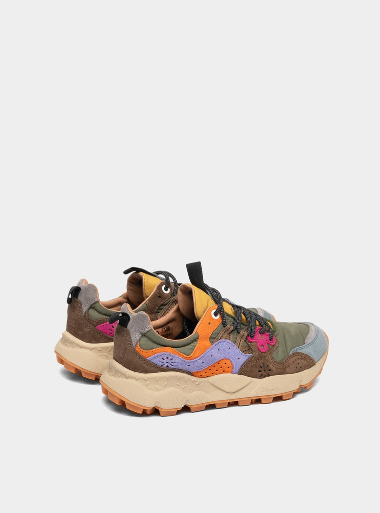 immagine-3-flower-mountain-sneakers-in-suede-e-tessuto-tecnico-multicolore-sneakers-donna-yamano3-kakimulti