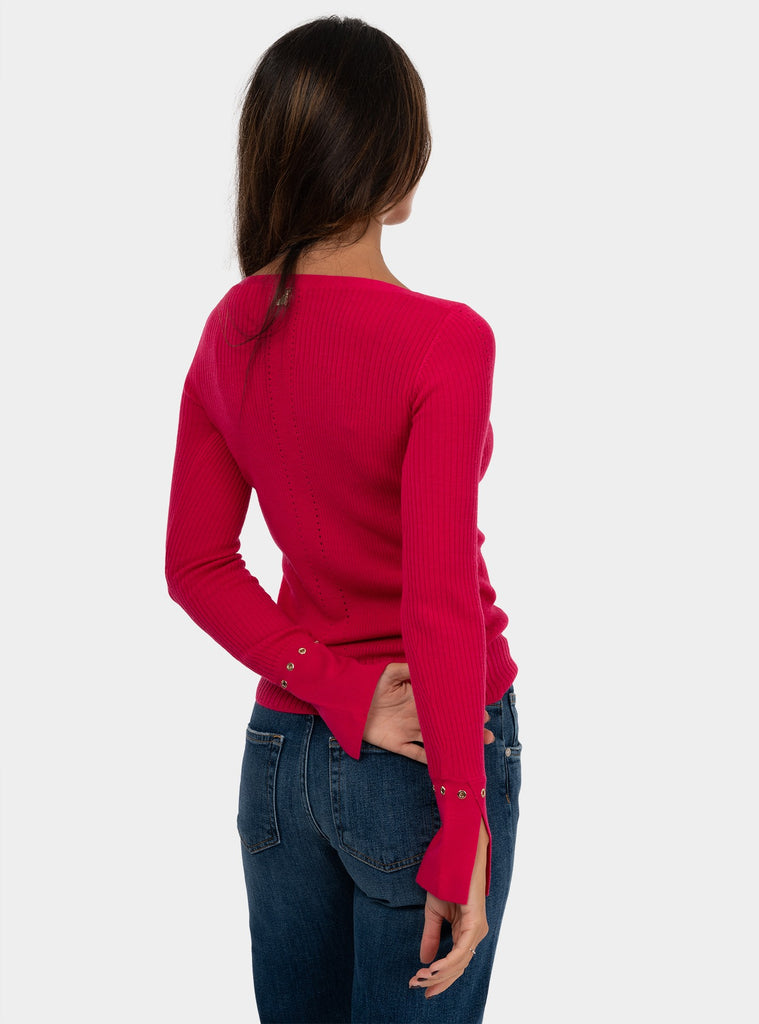 immagine-3-patrizia-pepe-maglia-maniche-lunghe-essential-fucsia-maglia-donna-8k0205km36-m513fucsia