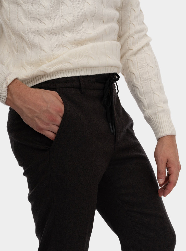 immagine-4-berwich-pantalone-in-lana-marrone-pantalone-uomo-spiaggiaslimrd5470brown