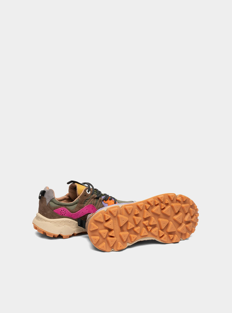 immagine-4-flower-mountain-sneakers-in-suede-e-tessuto-tecnico-multicolore-sneakers-donna-yamano3-kakimulti