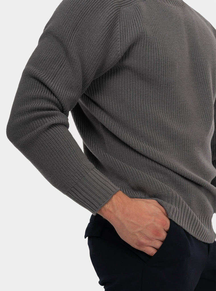 immagine-4-gran-sasso-girocollo-rain-wool-a-coste-grigio-scuro-maglia-uomo-2411624601-065grigio