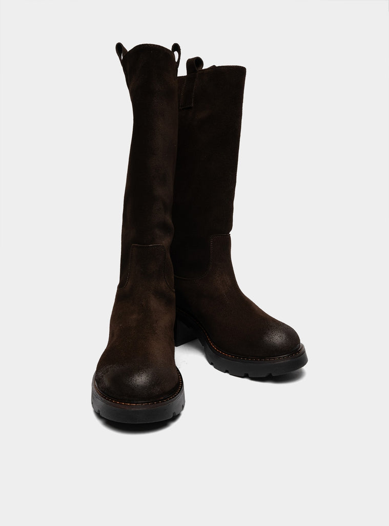 immagine-4-kobra-stivale-alto-scamosciato-testa-di-moro-stivali-alti-211-tmoro