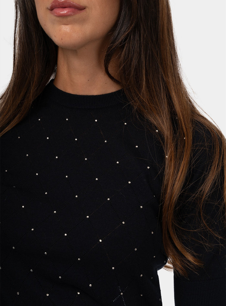 immagine-4-max-mara-studio-maglia-in-lana-e-seta-argyle-maglia-donna-patrik008-blu