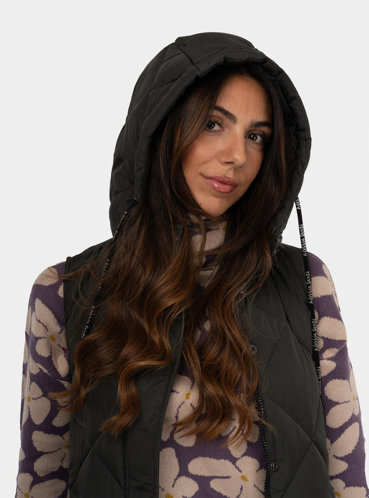 immagine-5-alessia-santi-piumino-smanicato-nero-cappotto-421sd35018-2572nero