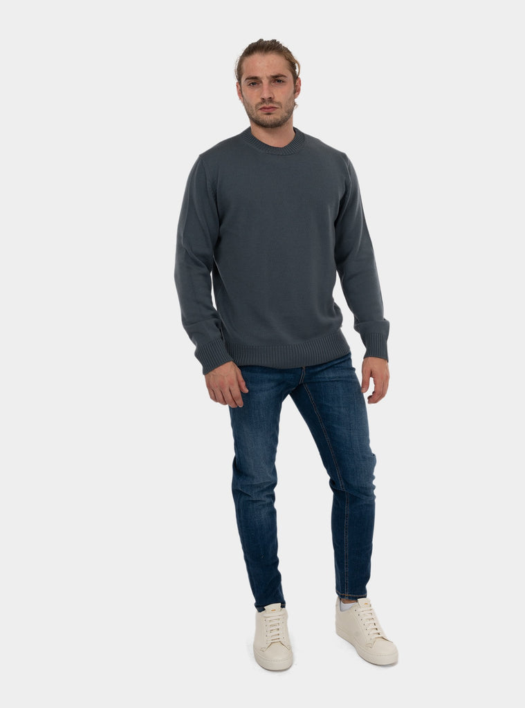 immagine-5-altea-maglione-in-lana-girocollo-maglia-uomo-2461010-22rgrigio