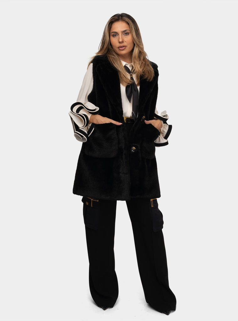 immagine-5-betta-corradi-smanicato-monopetto-in-ecopelliccia-nero-cappotto-a41b163-00024nero