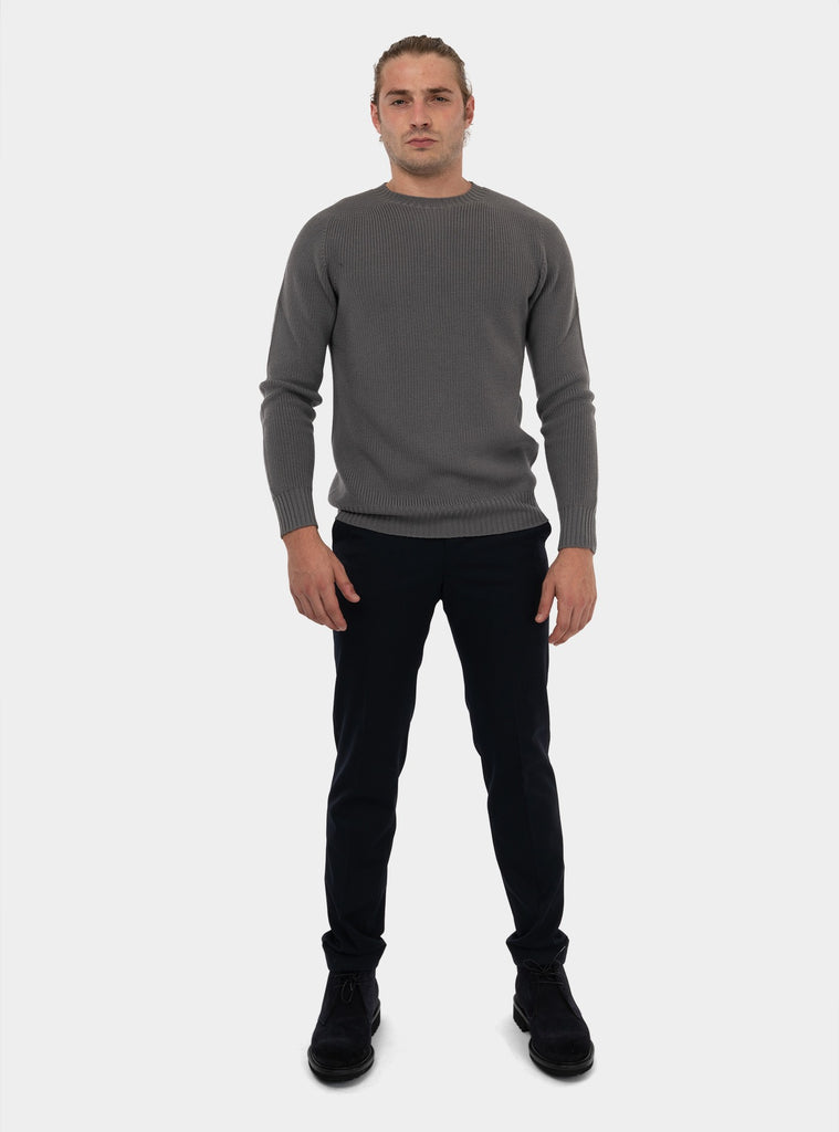 immagine-5-gran-sasso-girocollo-rain-wool-a-coste-grigio-scuro-maglia-uomo-2411624601-065grigio