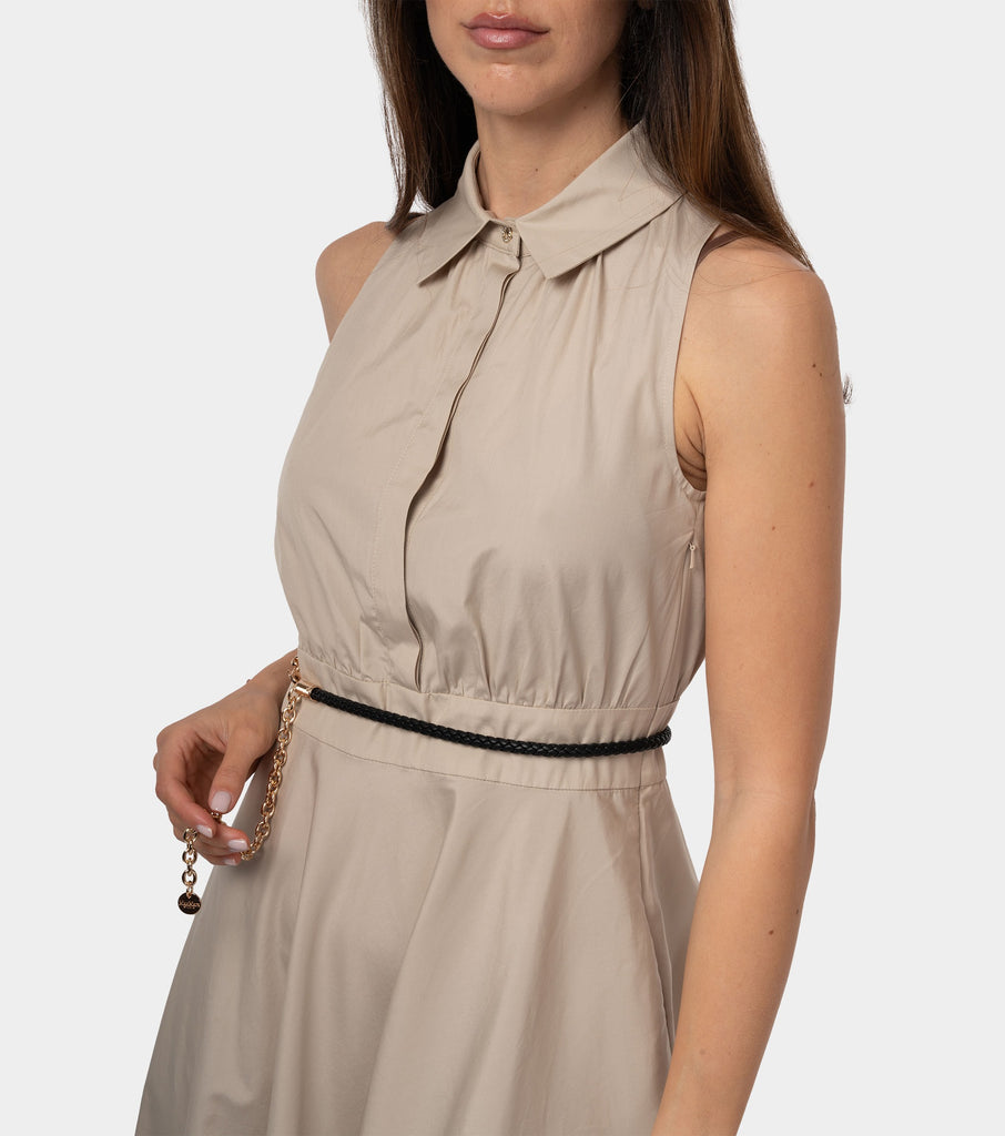 immagine-5-max-mara-studio-abito-in-popeline-di-cotone-adepto-beige-abito-donna-2416221112600-059