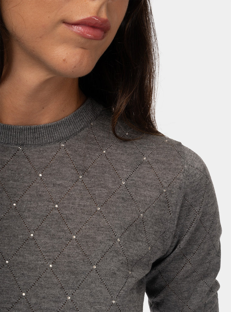 immagine-5-max-mara-studio-maglia-in-lana-e-seta-argyle-maglia-donna-patrik007-grigio