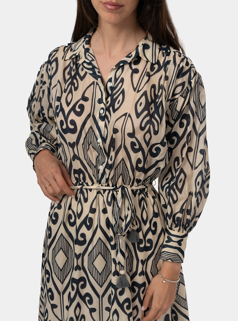 immagine-5-niu-abito-chemisier-con-cintura-avorio-blu-abito-donna-ss24111-t056