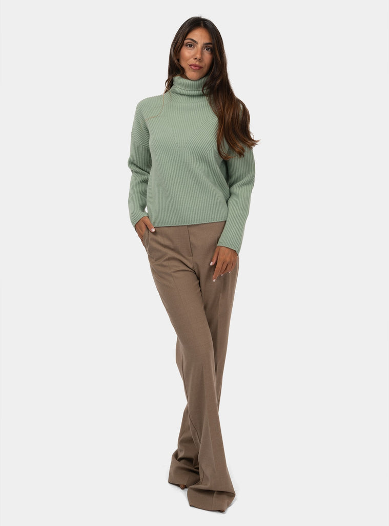immagine-6-max-mara-studio-maglione-in-misto-cachemire-collo-alto-maglia-donna-golia004-verde
