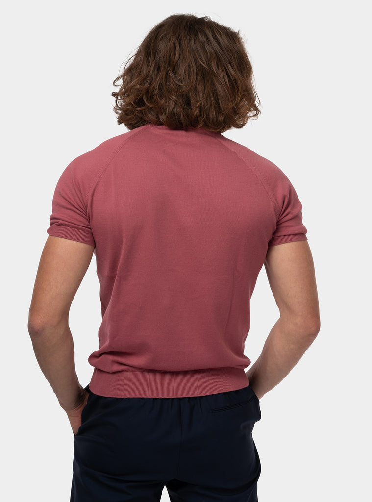 immagine-7-gran-sasso-paricollo-mezza-manica-in-cotone-organico-blu-maglia-uomo-5710418017-580