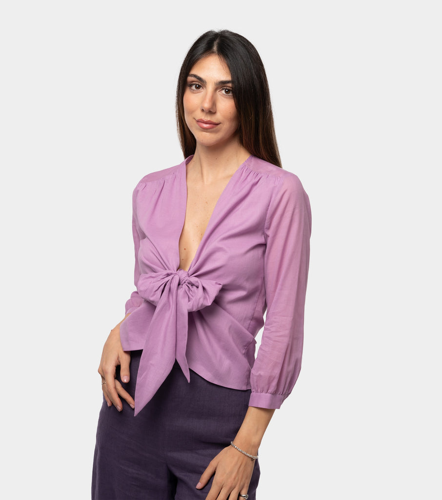 immagine-1-niu-camicetta-con-nodo-malva-camicia-donna-ss24610t028-malva