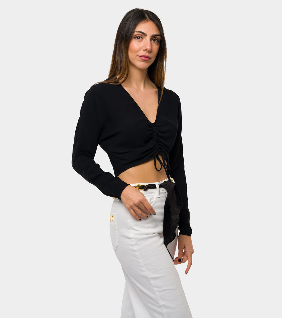 immagine-2-elisabetta-franchi-blusa-in-georgette-di-viscosa-nero-camicia-donna-ca05042e2-110