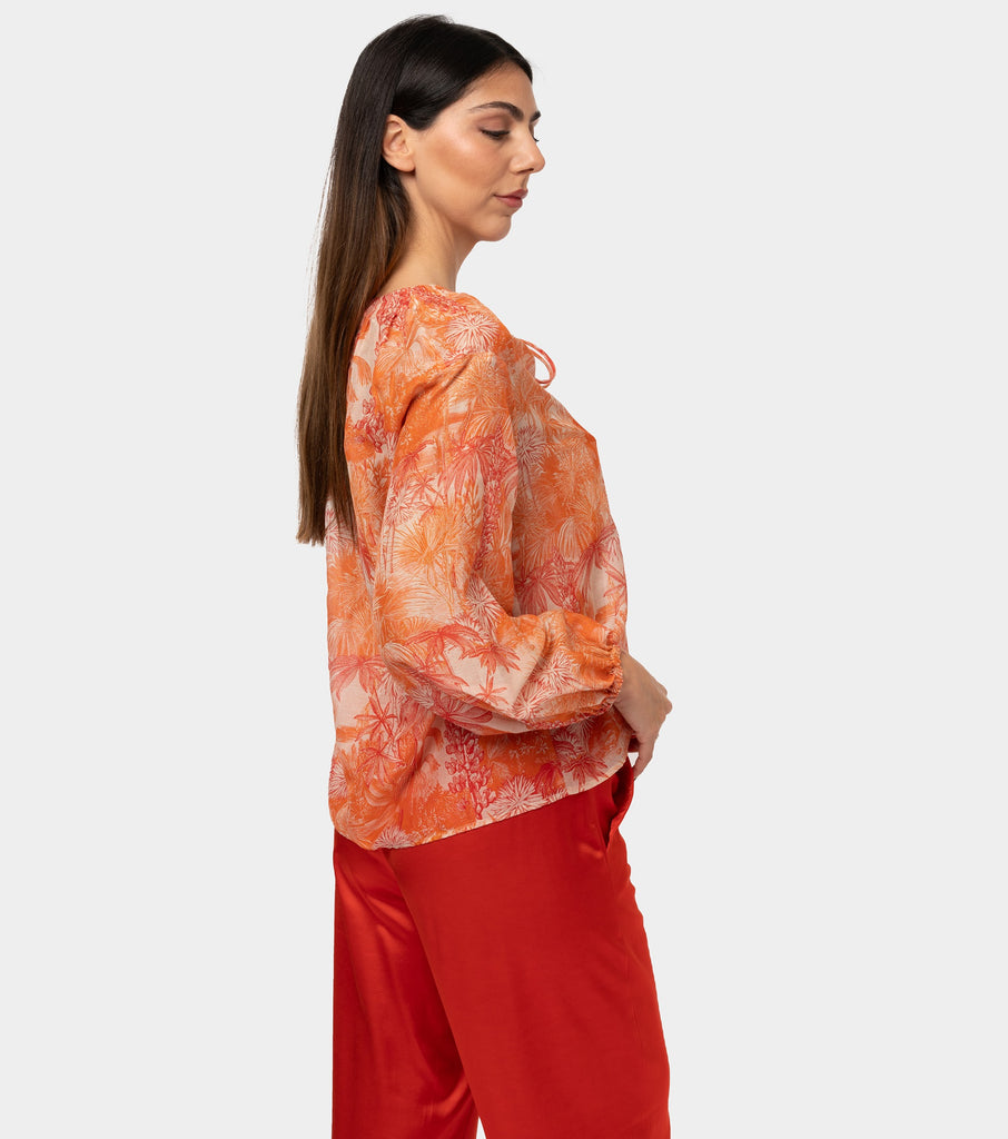 immagine-2-max-mara-studio-camicia-cobra-voile-fantasia-arancione-camicia-donna-2362610131-000