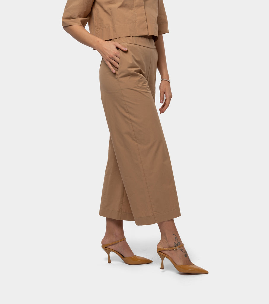 immagine-2-otto-dame-pantalone-in-popeline-di-cotone-caramello-pantalone-donna-dp9576-2032
