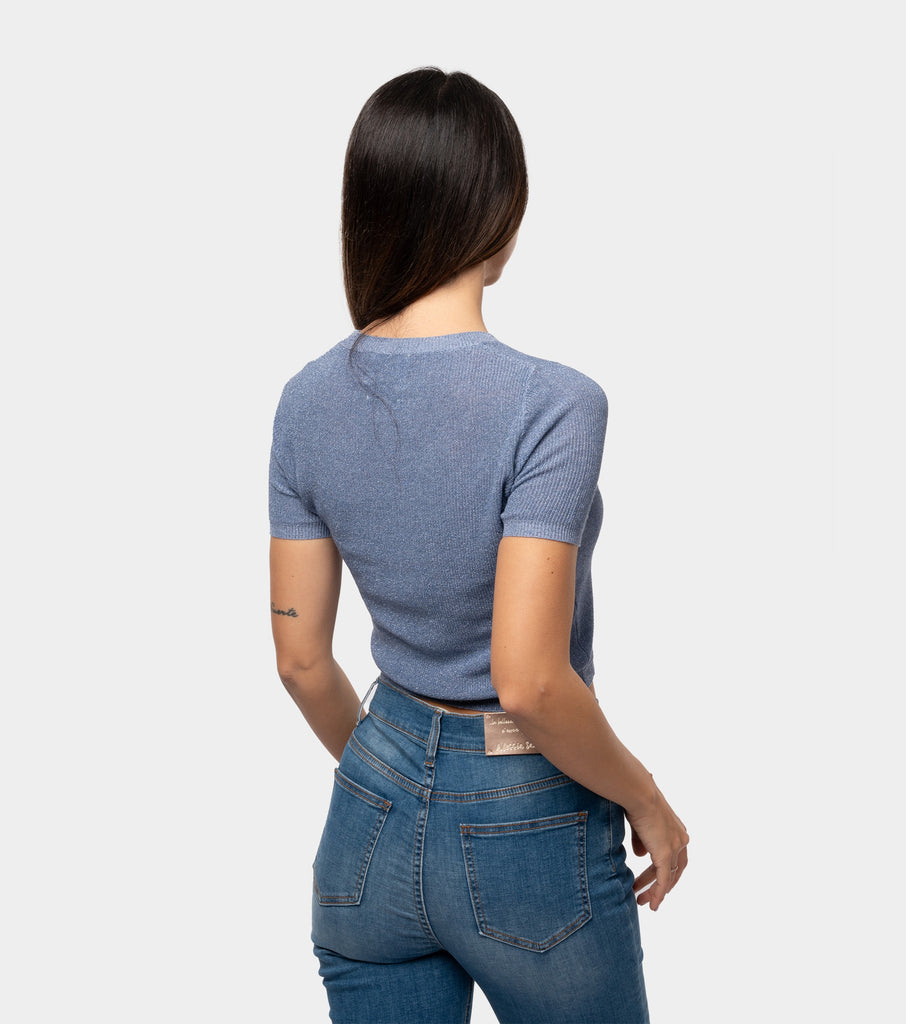 immagine-3-alessia-santi-t-shirt-in-maglia-laminata-carta-da-zucchero-t-shirt-donna-411sd53033-419093_01