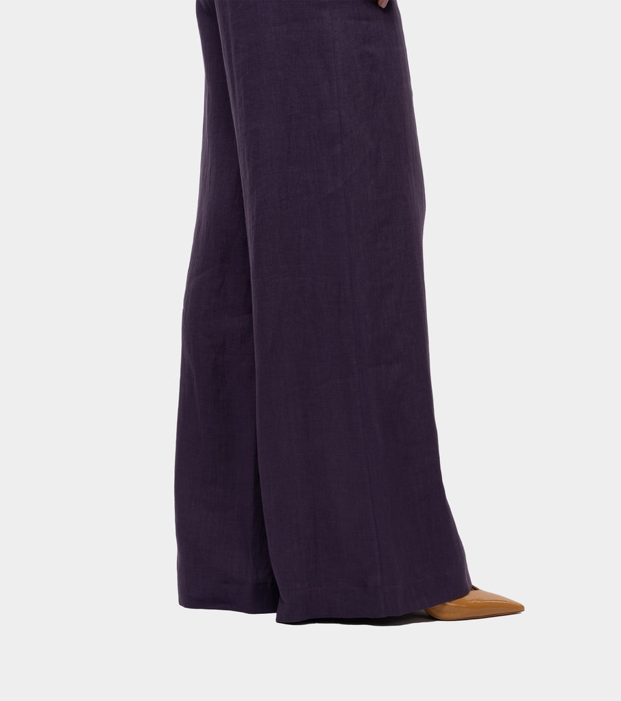 immagine-4-niu-pantalone-a-campana-iris-pantalone-donna-ss24208t032-iris