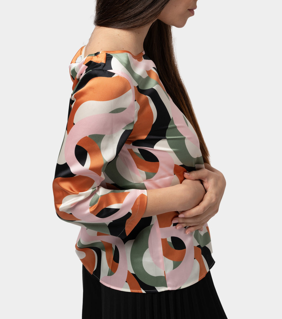 immagine-4-penny-black-blusa-in-twill-fantasia-blusa-ungaro-001