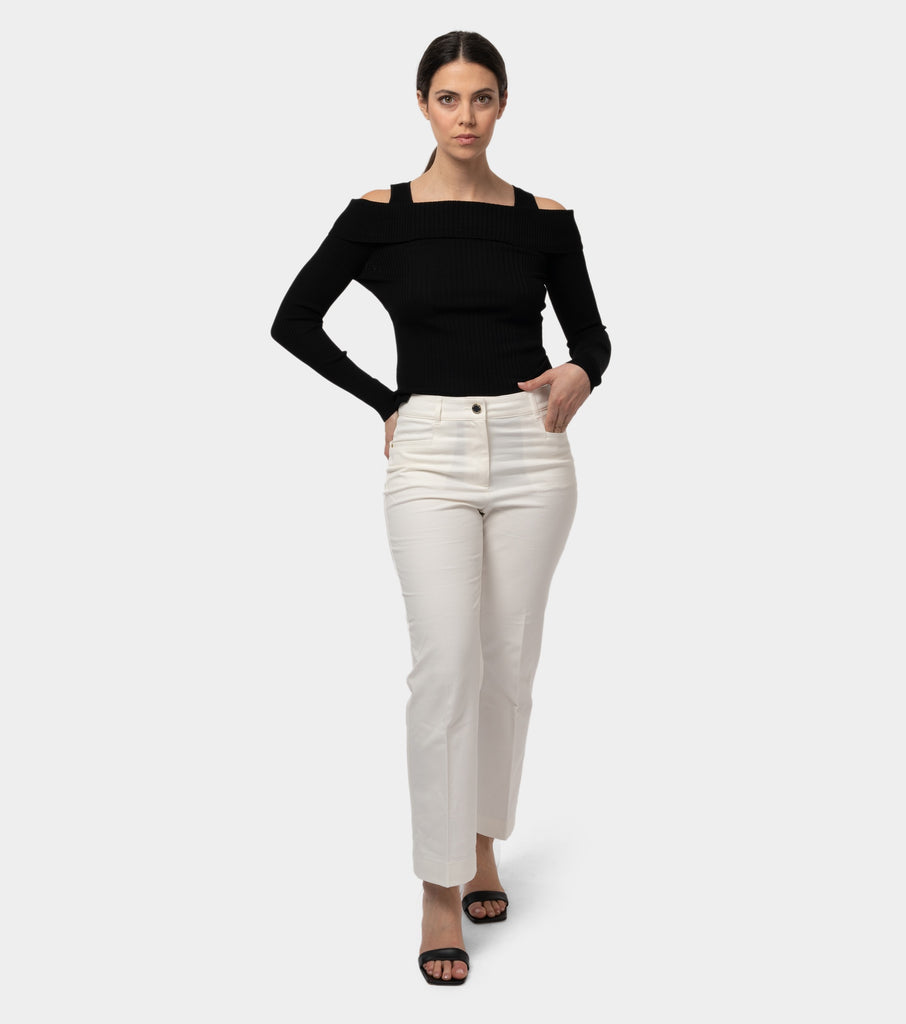 immagine-5-penny-black-pantaloni-kick-flare-in-cotone-blusa-provola-001